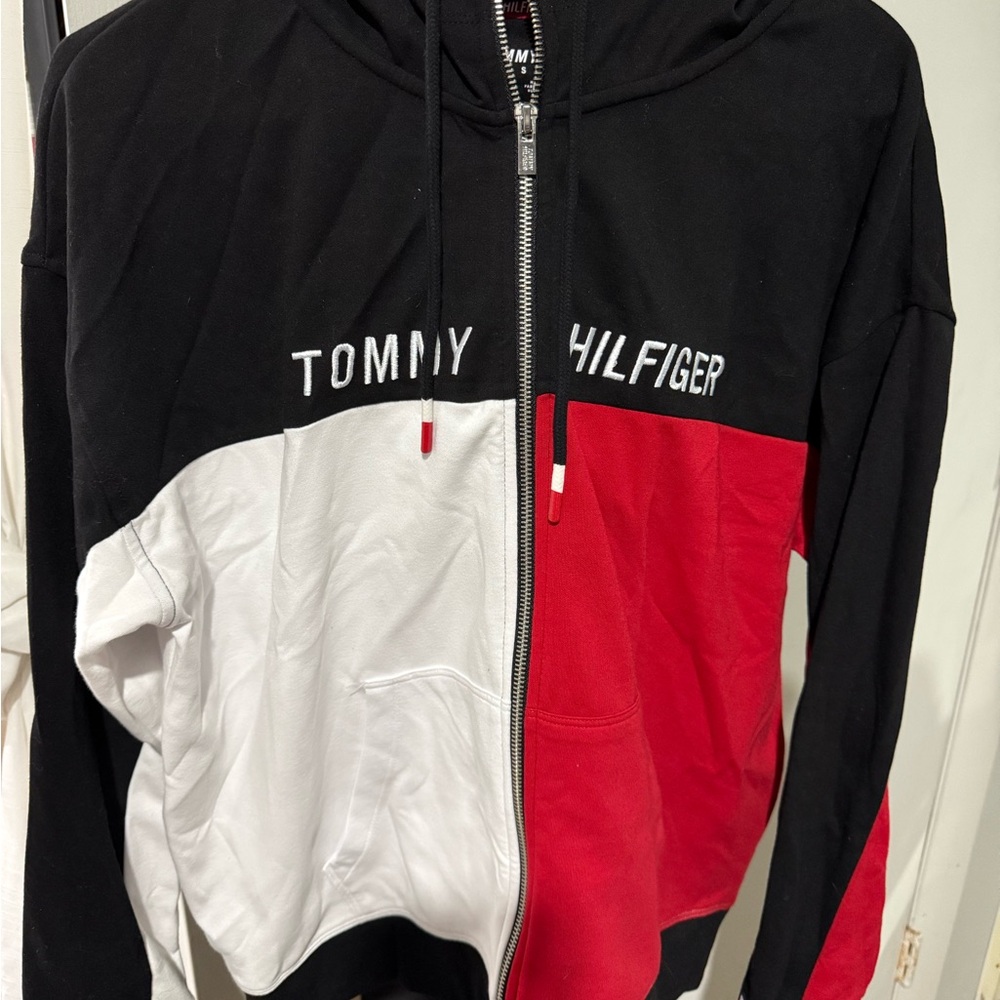 Tommy Hilfiger Sport Black and Red Jacket